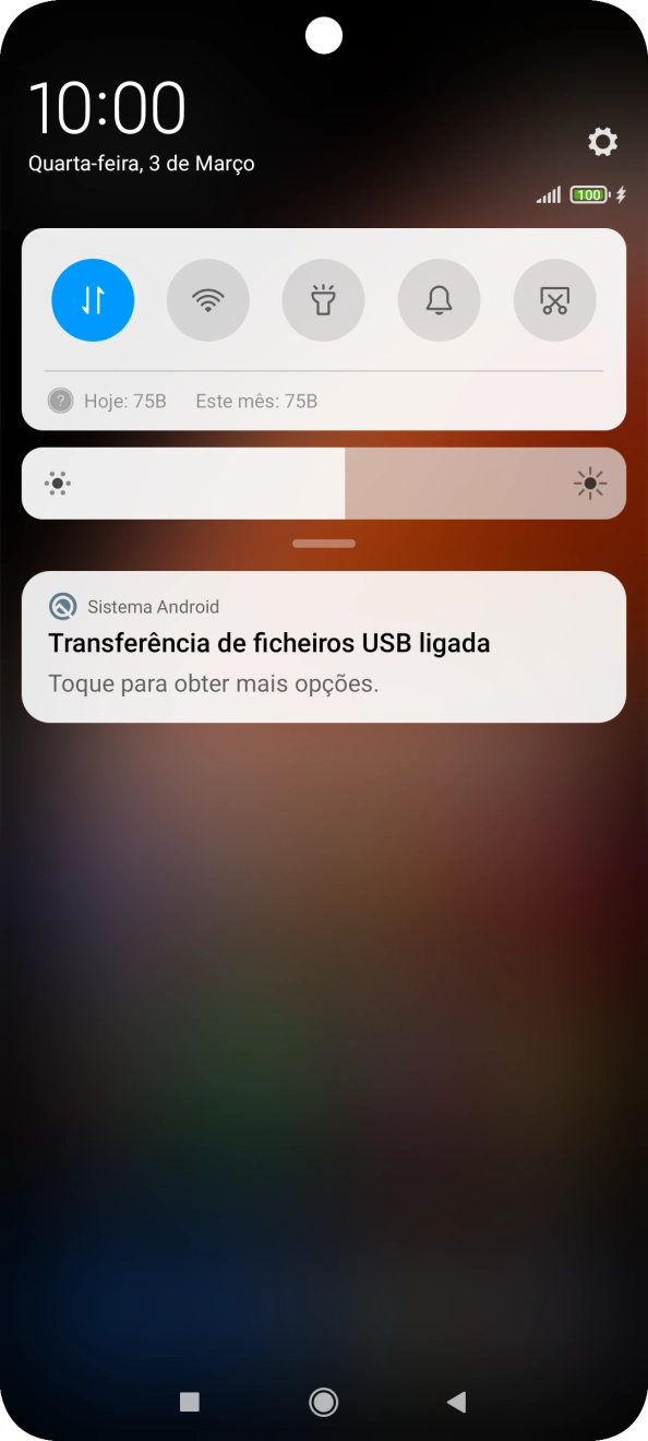 Prima Toque para obter mais opções..