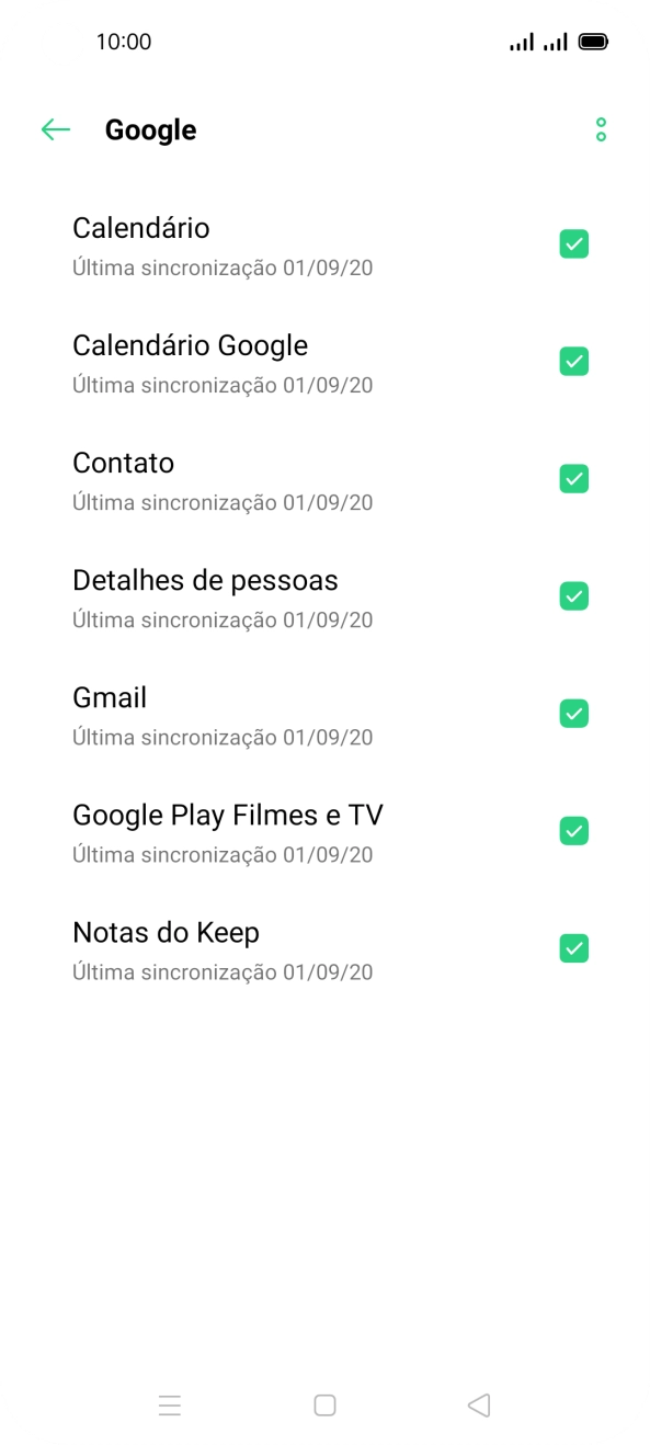 Prima a tecla de início para terminar e voltar ao ecrã inicial.