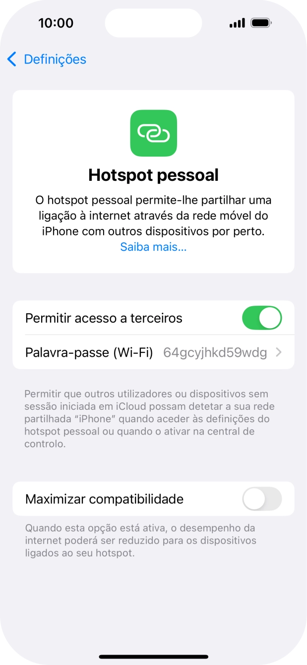 Para voltar ao ecrã inicial, deslize o dedo de baixo para cima a partir da base do ecrã.