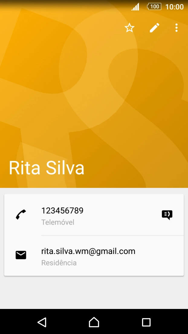 Prima o número pretendido.