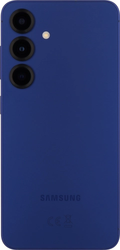Imagen 2: Vista posterior del Samsung Galaxy S25 - MidnightBlue