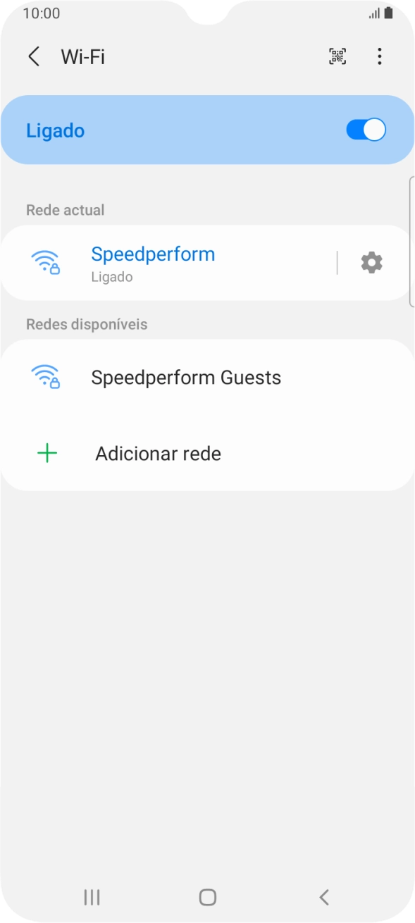 Prima a tecla de início para terminar e voltar ao ecrã inicial.