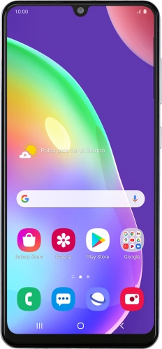 Imagen 1: Vista frontal del Samsung Galaxy A31 - White