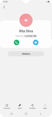 Prima a tecla de início para terminar e voltar ao ecrã inicial.