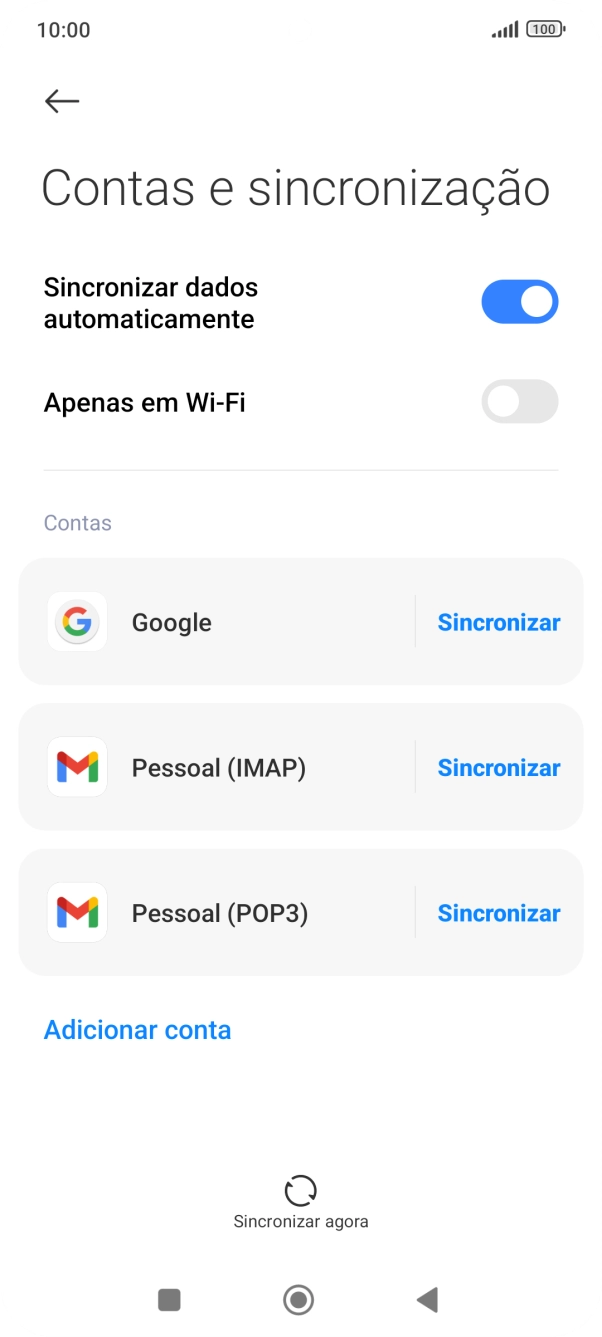 Prima a tecla de início para terminar e voltar ao ecrã inicial.