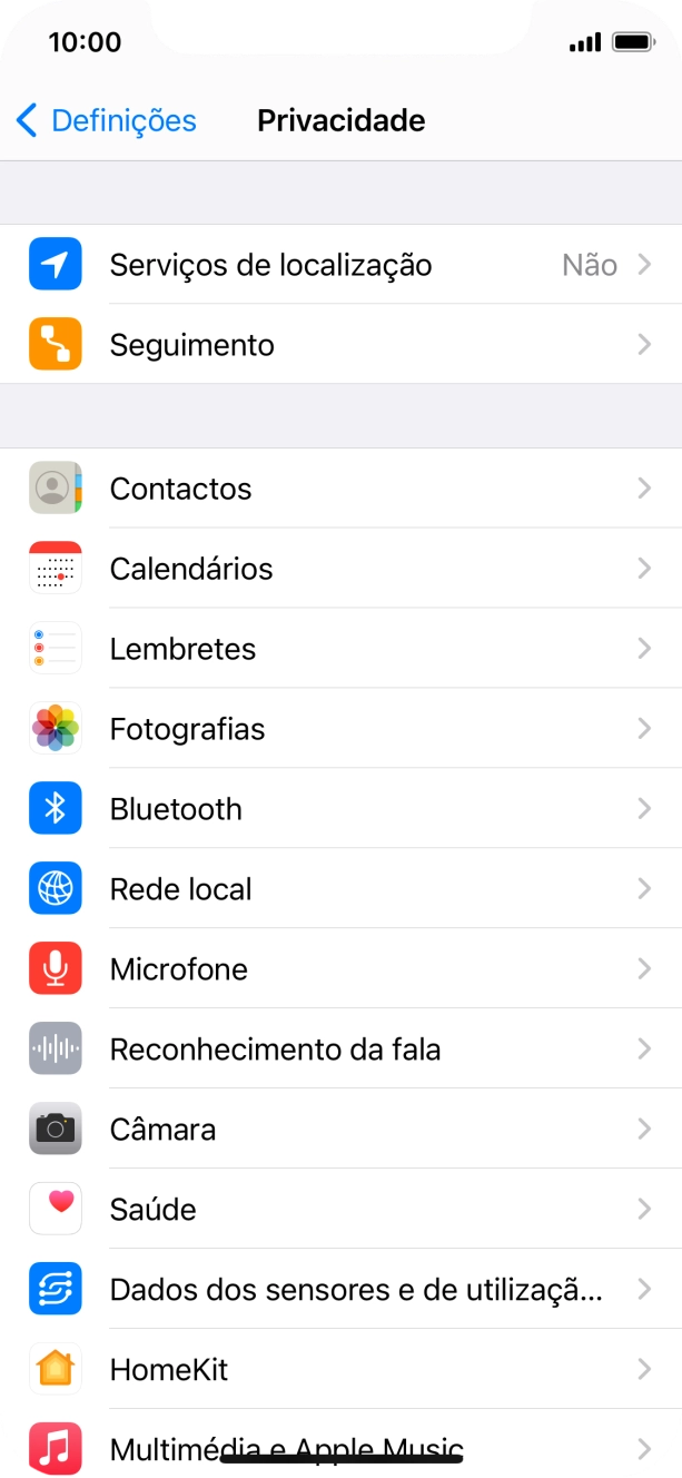 Prima Serviços de localização.