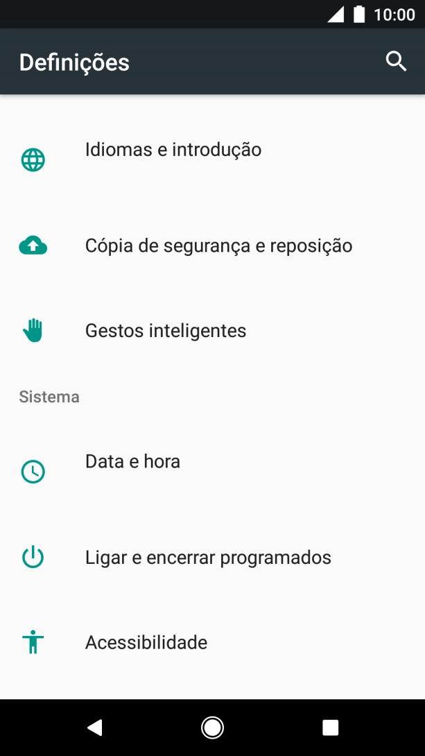 Prima Cópia de segurança e reposição.