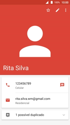 Prima o número pretendido.