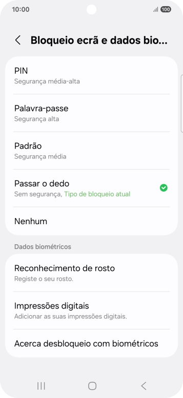Prima Impressões digitais.