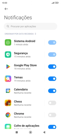 Prima a app pretendida.