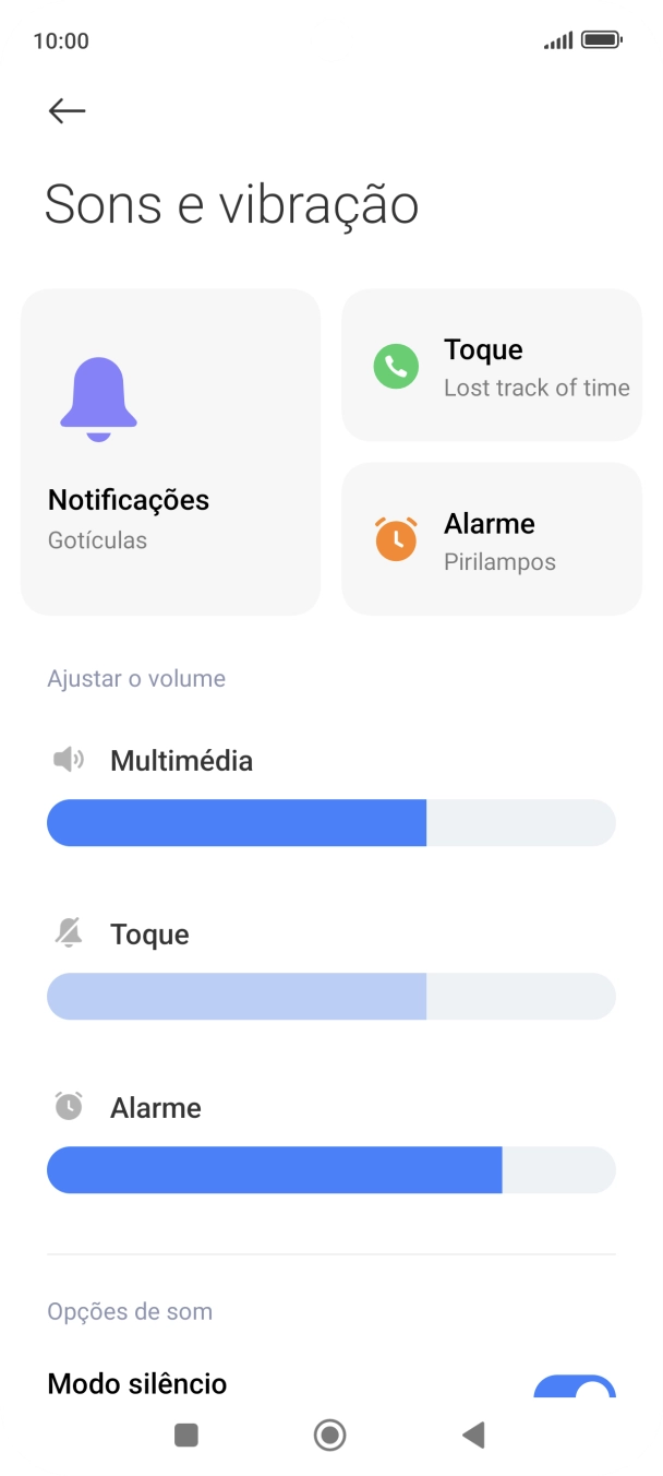 Prima a tecla de início para terminar e voltar ao ecrã inicial.