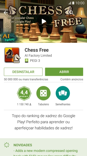 Prima DESINSTALAR.