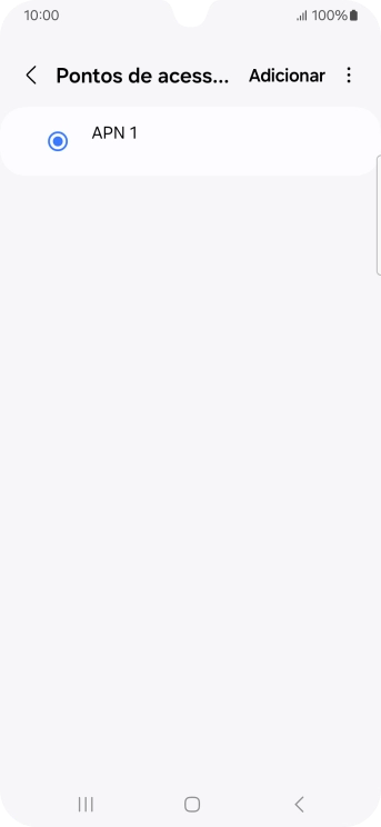 Prima Adicionar.