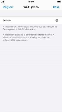 Válaszd a Kész lehetőséget.