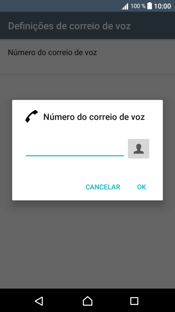 Introduza 123 e prima OK.