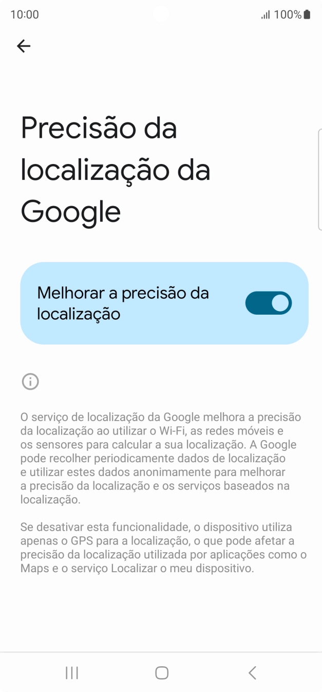 Se premir o indicador junto a 