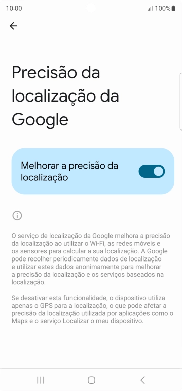 Se premir o indicador junto a 