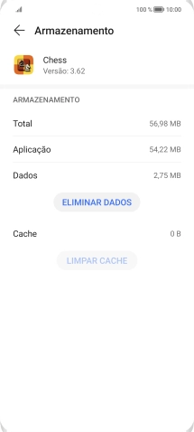 Para voltar ao ecrã inicial, deslize o dedo de baixo para cima a partir da base do ecrã.