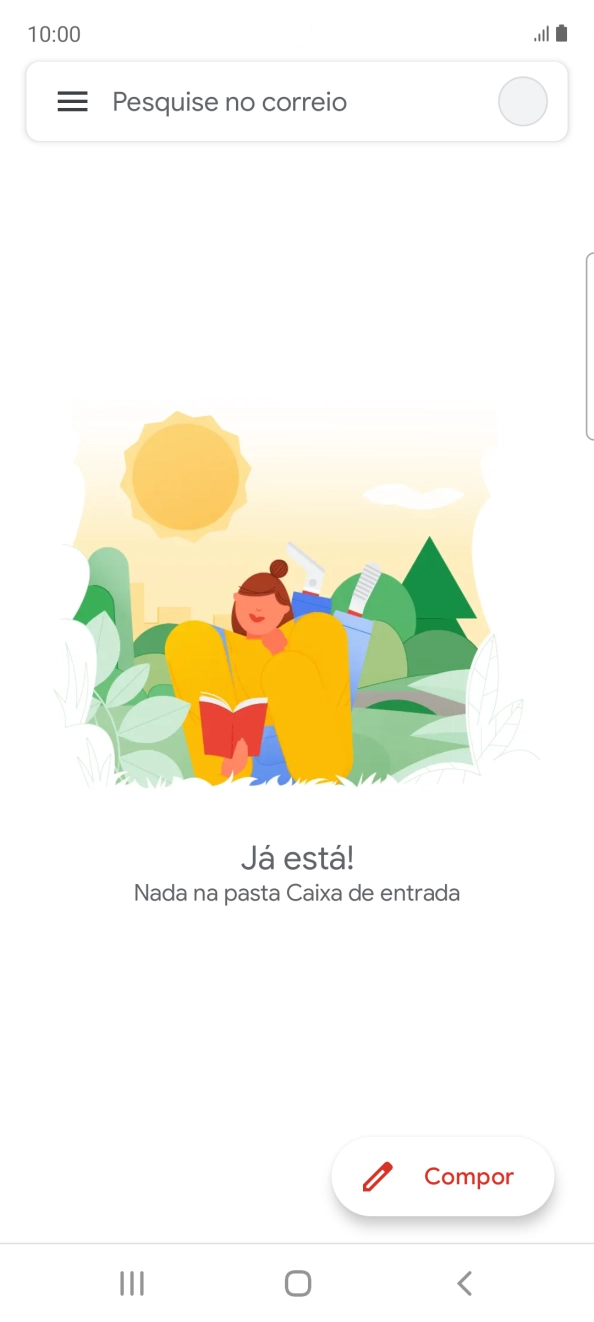 Prima o ícone de perfil.