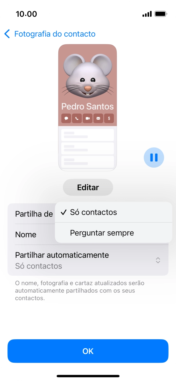 Prima a definição pretendida.