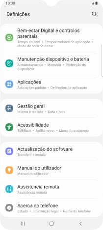 Prima Actualização do software.