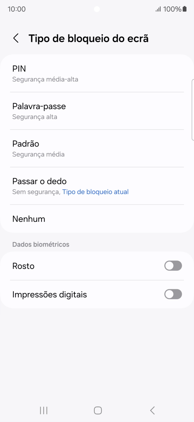 Prima Impressões digitais.