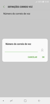 Introduza 123 e prima OK.