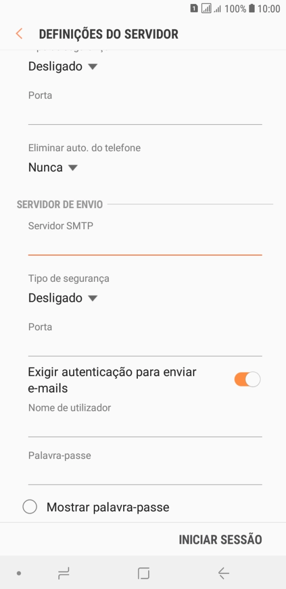 Prima a lista suspensa sob 