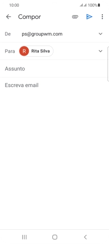 Prima Assunto e introduza o assunto pretendido.