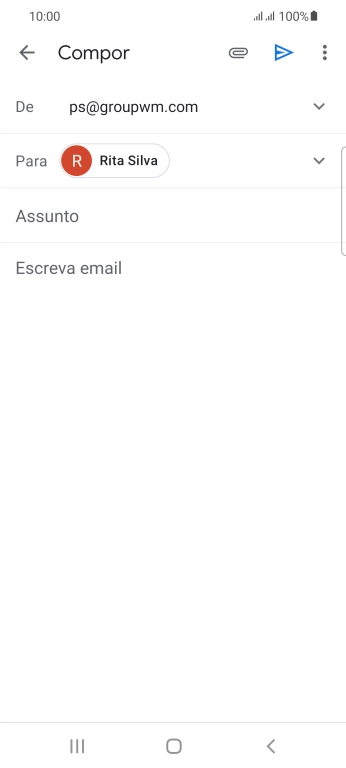 Prima Assunto e introduza o assunto pretendido.