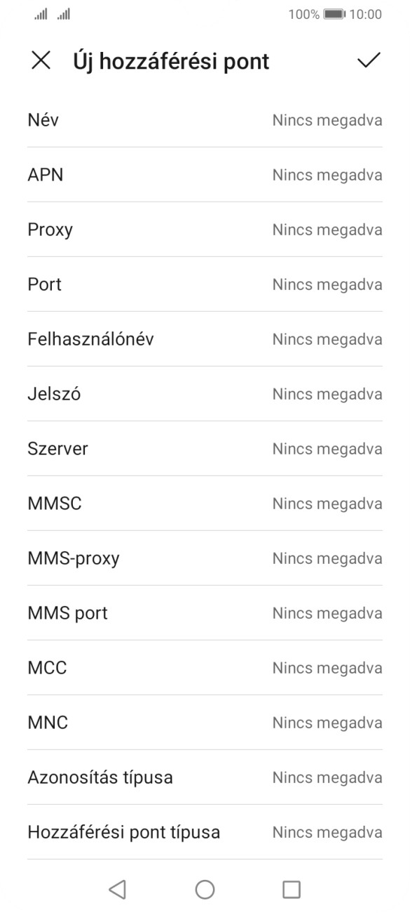 Válaszd a Név lehetőséget.