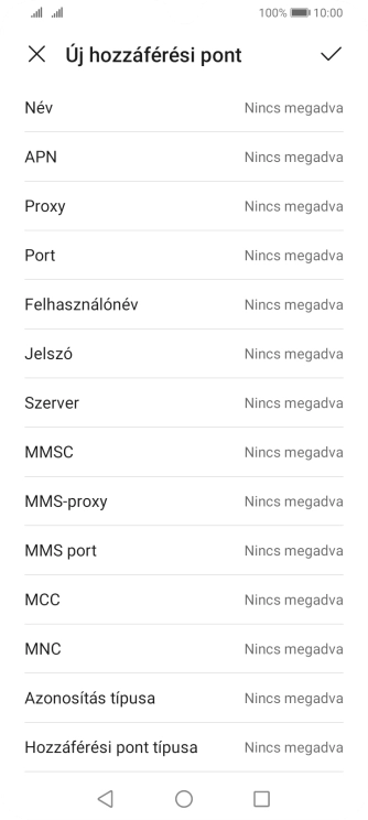 Válaszd a Név lehetőséget.