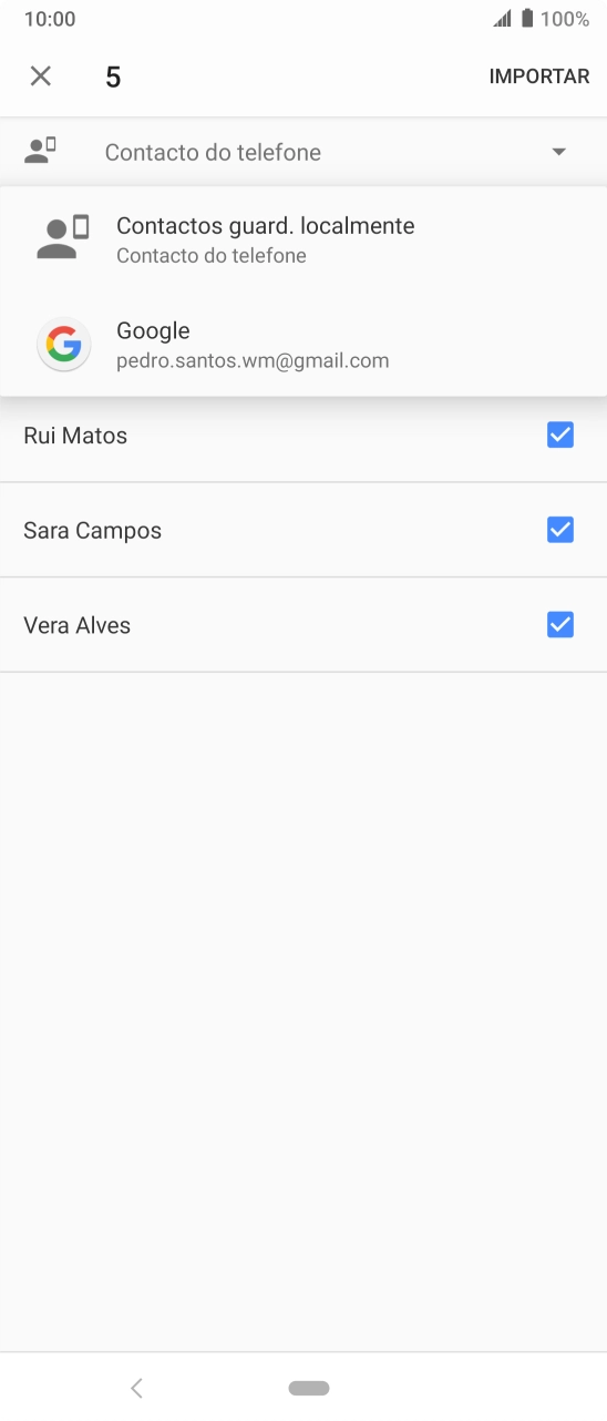 Prima Contactos guard. localmente.