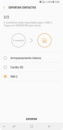 Prima EXPORTAR.
