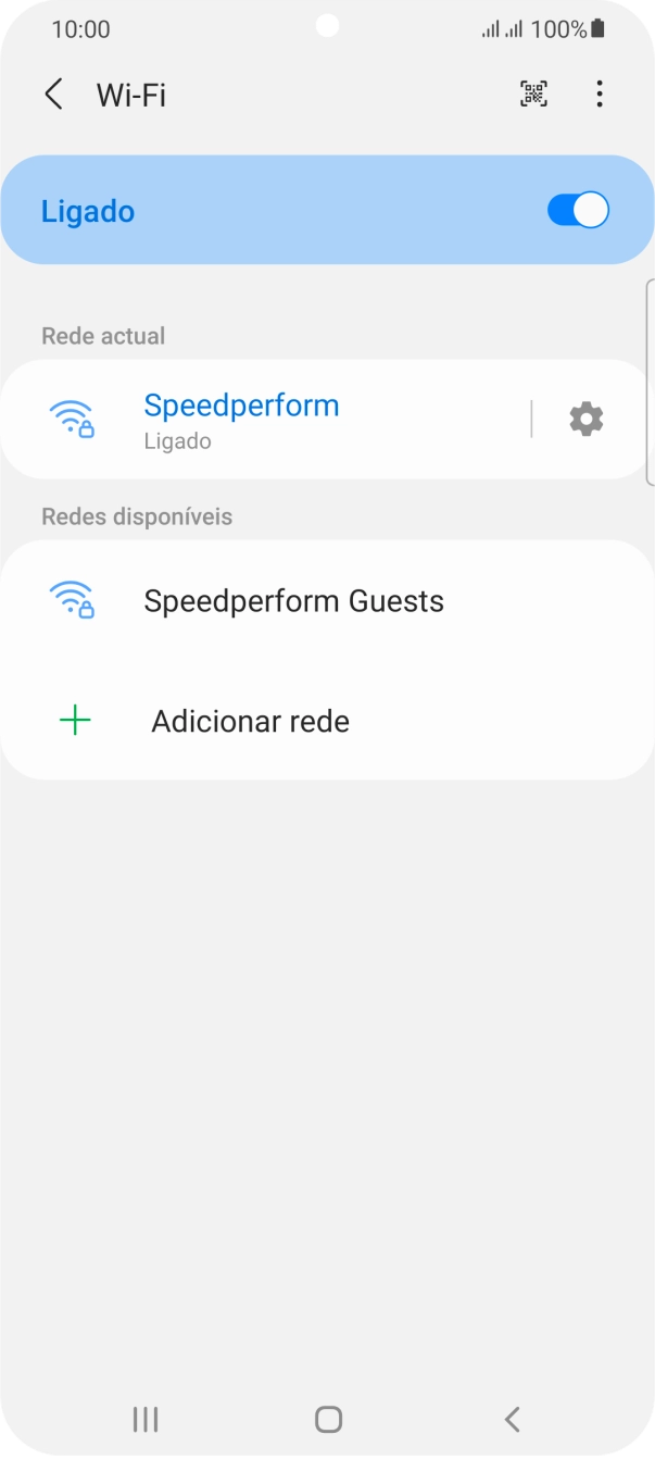 Prima a tecla de início para terminar e voltar ao ecrã inicial.