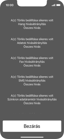 Válaszd a Bezárás lehetőséget.