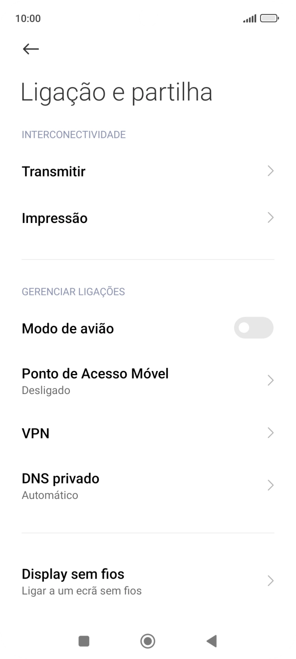 Prima Ponto de Acesso Móvel.