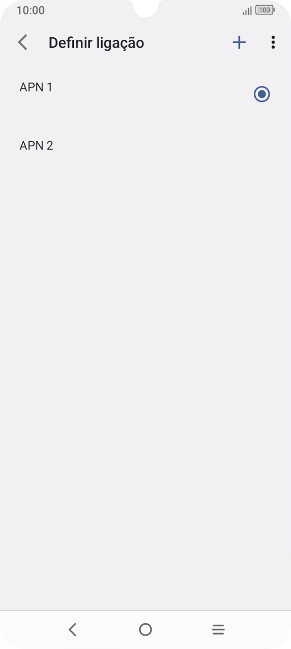 Prima a tecla de início para terminar e voltar ao ecrã inicial.