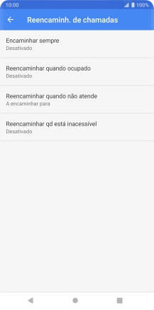 Prima a tecla de início para terminar e voltar ao ecrã inicial.