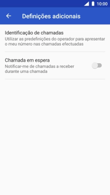 Prima Identificação de chamadas.