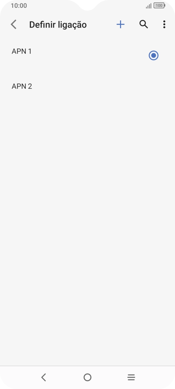 Prima a tecla de início para terminar e voltar ao ecrã inicial.