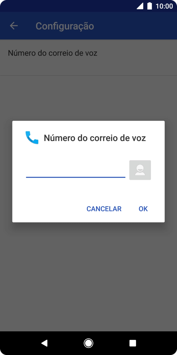 Introduza 123 e prima OK.