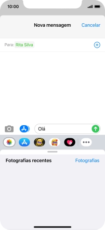 Prima Fotografias e vá até à pasta pretendida.