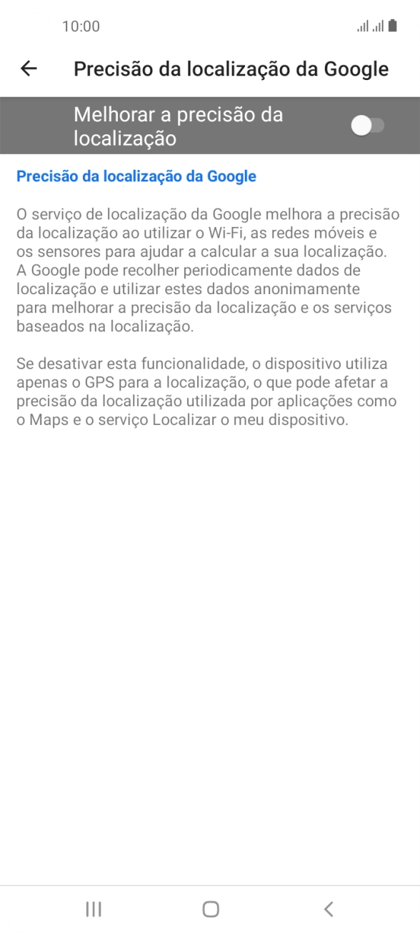 Se premir o indicador junto a 