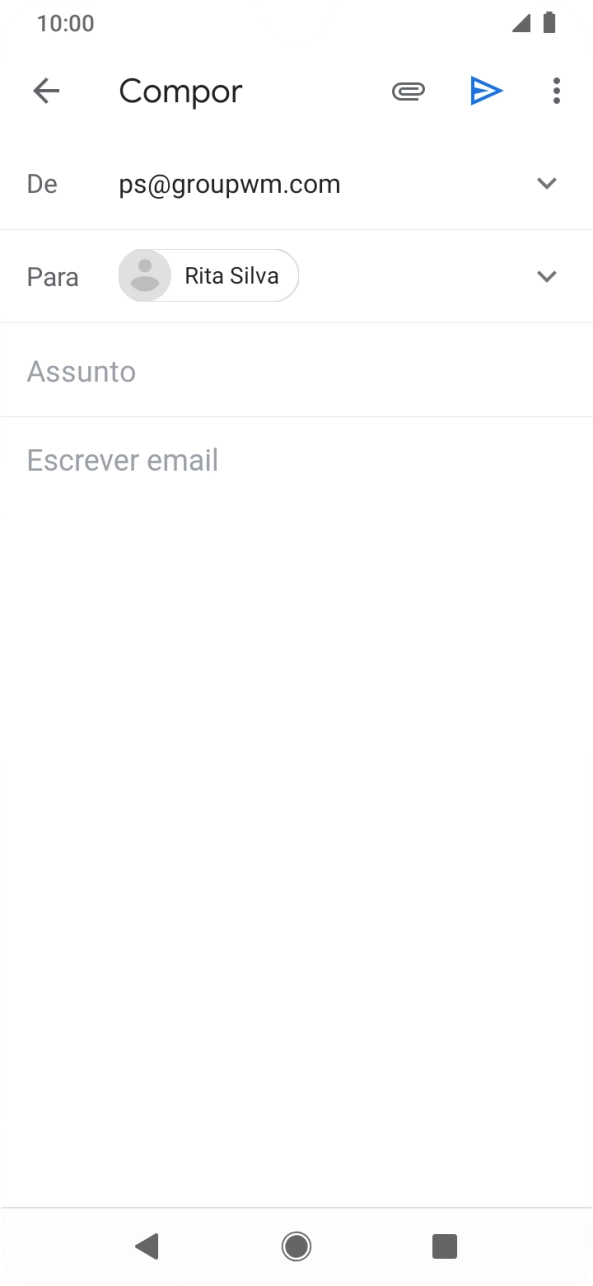 Prima Assunto e introduza o assunto pretendido.