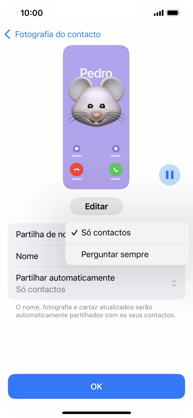 Prima a definição pretendida.