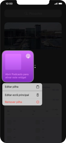 Prima Editar pilha.