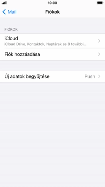 Válaszd a Fiók hozzáadása lehetőséget.