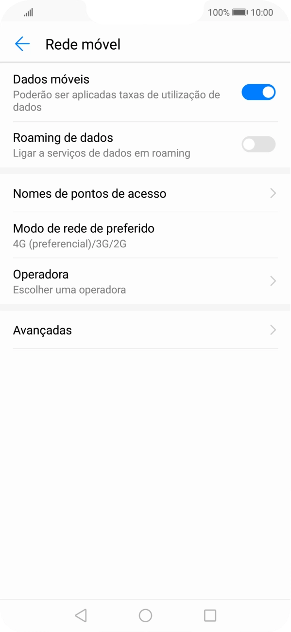 Prima Nomes de pontos de acesso.