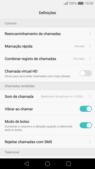 Prima Reencaminhamento de chamadas.